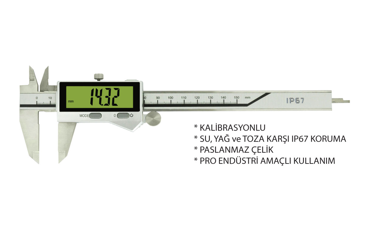 IP67 PRO DİJİTAL KUMPAS